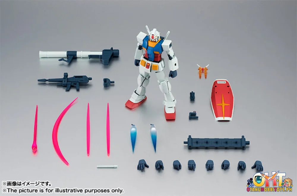 Bandai THE ROBOT SPIRITS RX-78-2 GUNDAM ver. A.N.I.M.E. REISSUE Articulated Figure