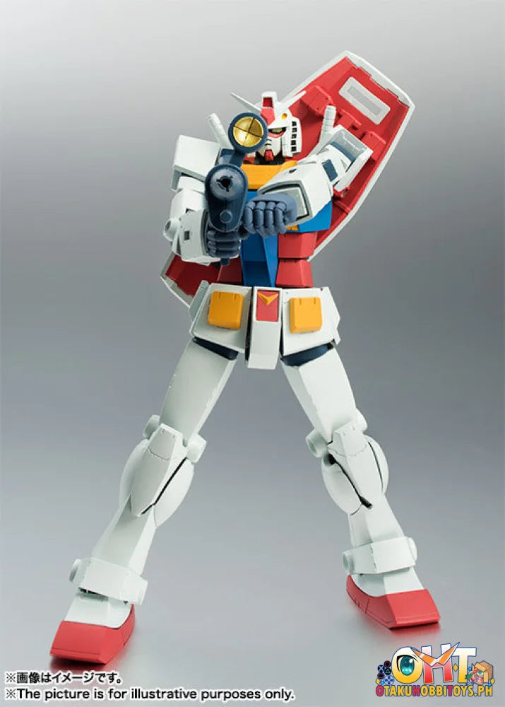 Bandai THE ROBOT SPIRITS RX-78-2 GUNDAM ver. A.N.I.M.E. REISSUE Articulated Figure