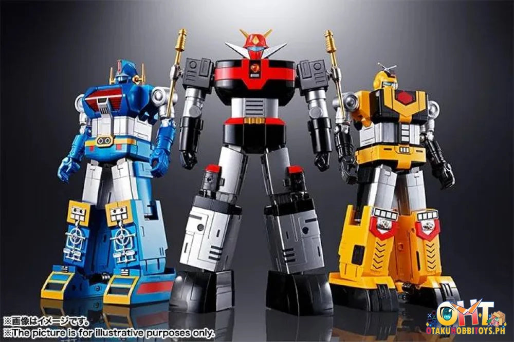 Bandai Uchu Taitei God Sigma Soul of Chogokin Gx-60r Godsigma - Articulated Figure