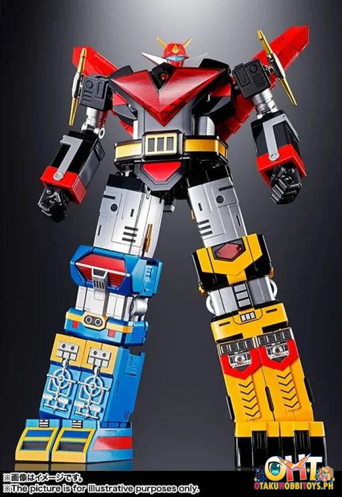 Bandai Uchu Taitei God Sigma Soul of Chogokin Gx-60r Godsigma - Articulated Figure