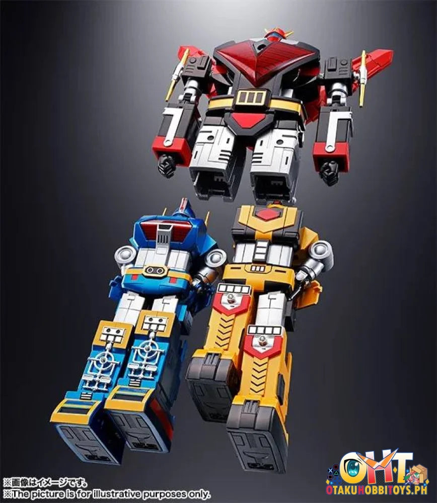 Bandai Uchu Taitei God Sigma Soul of Chogokin Gx-60r Godsigma - Articulated Figure
