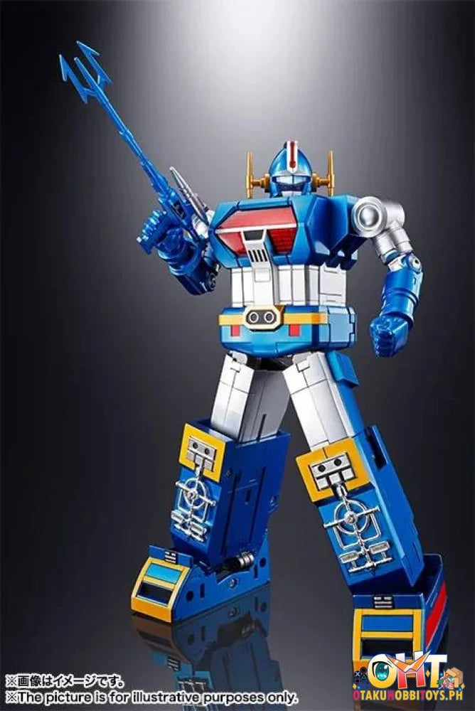 Bandai Uchu Taitei God Sigma Soul of Chogokin Gx-60r Godsigma - Articulated Figure