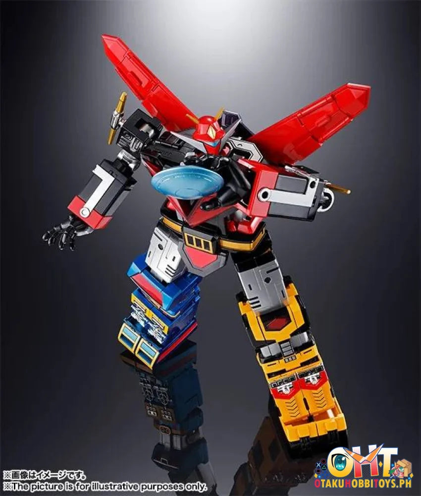Bandai Uchu Taitei God Sigma Soul of Chogokin Gx-60r Godsigma - Articulated Figure
