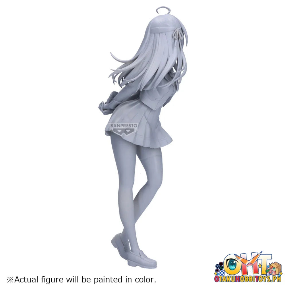 Banpresto Alya Sometimes Hides Her Feelings in Russian Glitter&glamours Alya School Uniform Ver. Prize Figure