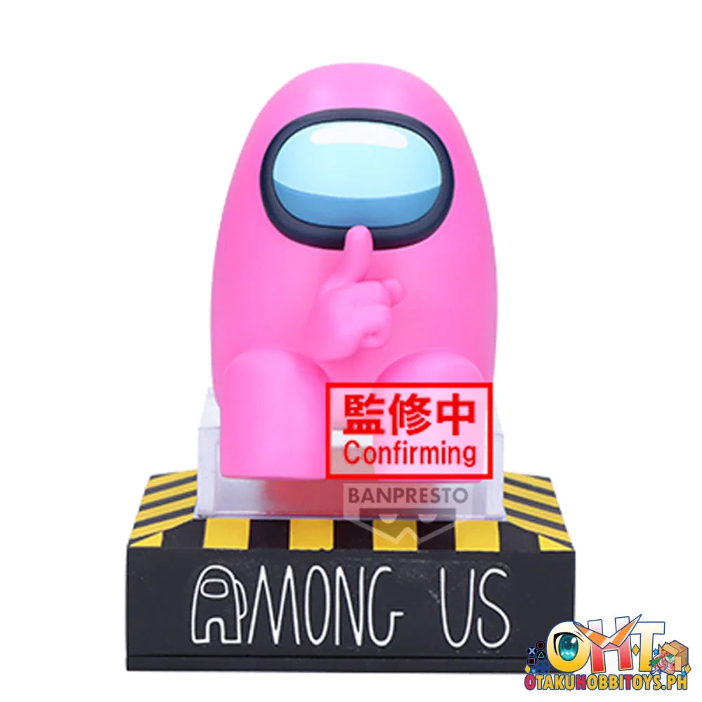 Banpresto Among Us Monitor Top Figz Vol.1(D:pink) Prize Figure