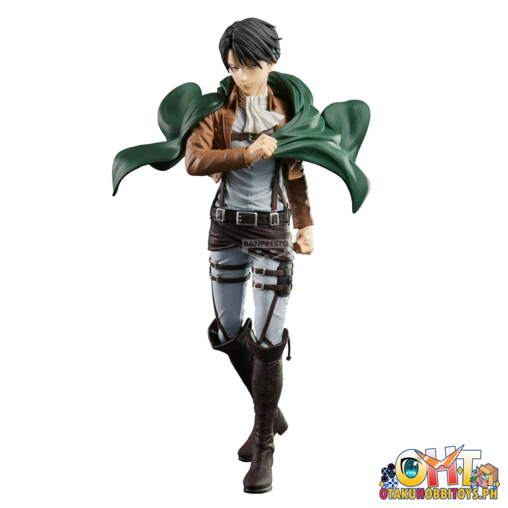 Banpresto Attack on Titan Grandista-levi- Prize Figure