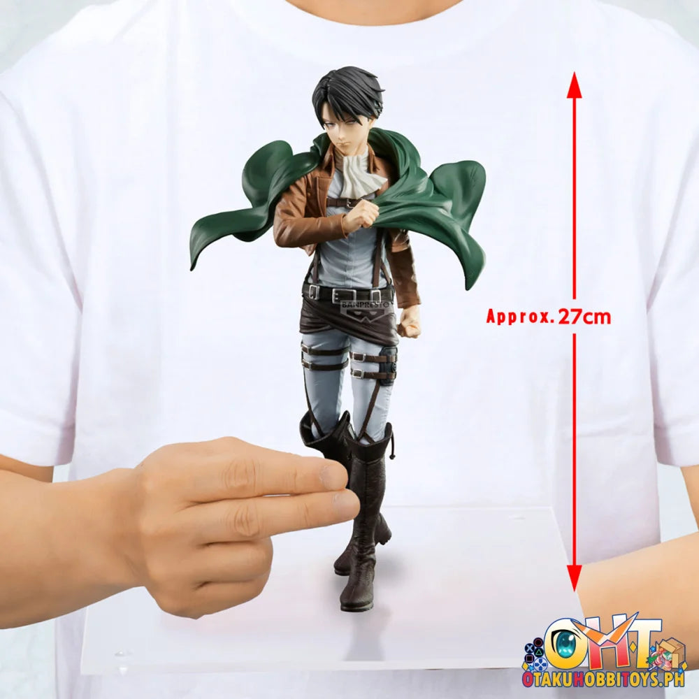 Banpresto Attack on Titan Grandista-levi- Prize Figure