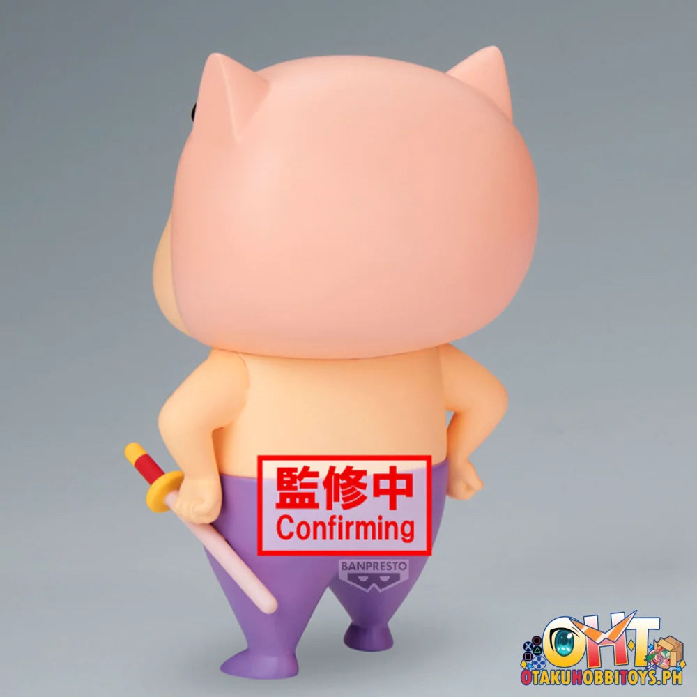 Banpresto Crayon Shinchan Cosplay Shinchan Figure-buriburizaemon Shinchan&waniyamasan Shinchan-(a:buriburizaemon
