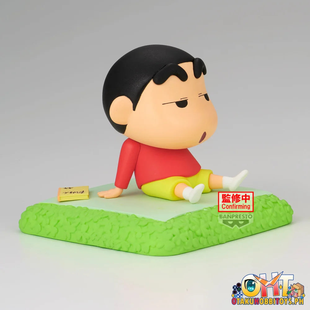 Banpresto Crayon Shinchan Nakayoshi Memories-play House-with Bochan(a:shinnosuke) Prize Figure