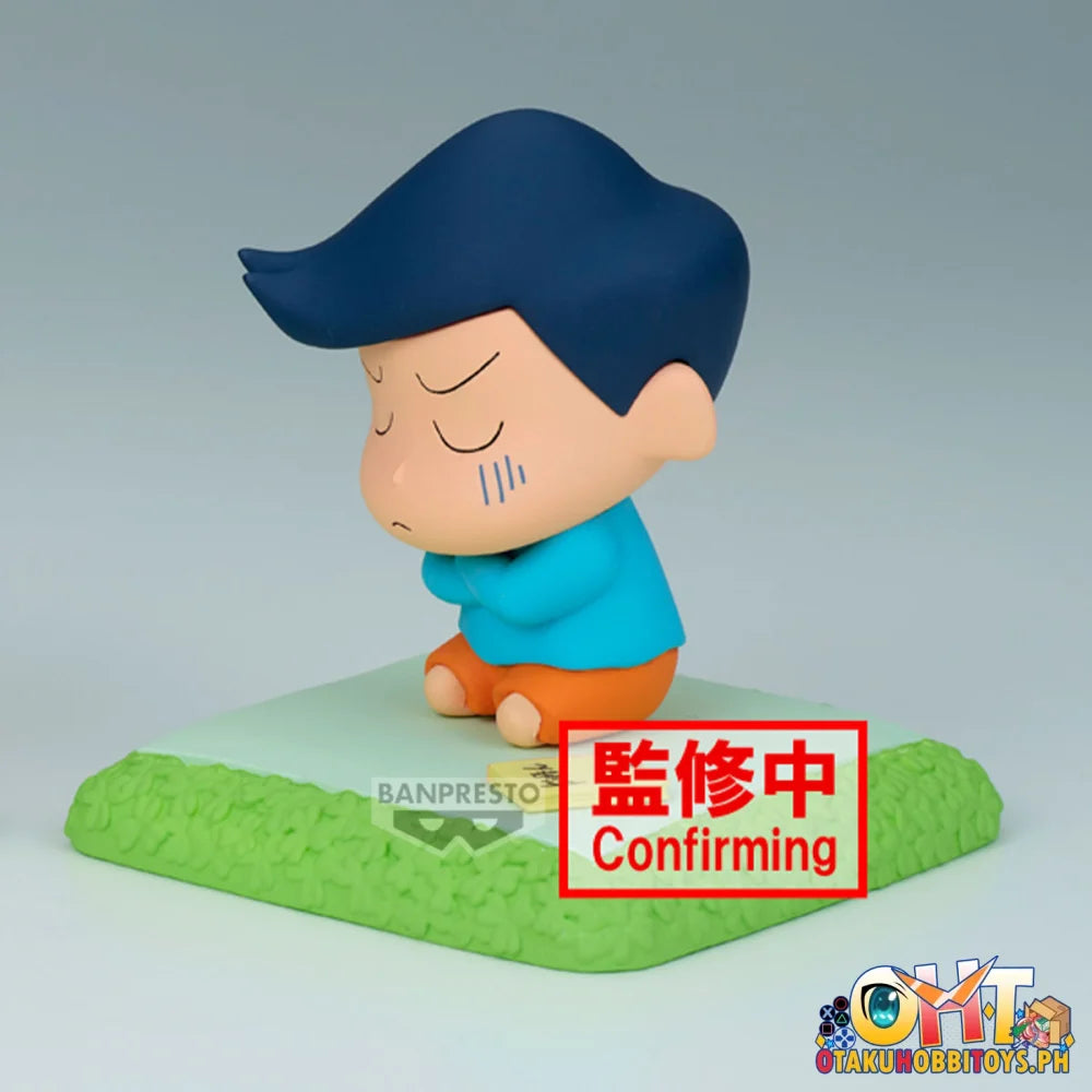Banpresto Crayon Shinchan Nakayoshi Memories-play House-with Kazama-kun(B:kazama-kun) Prize Figure