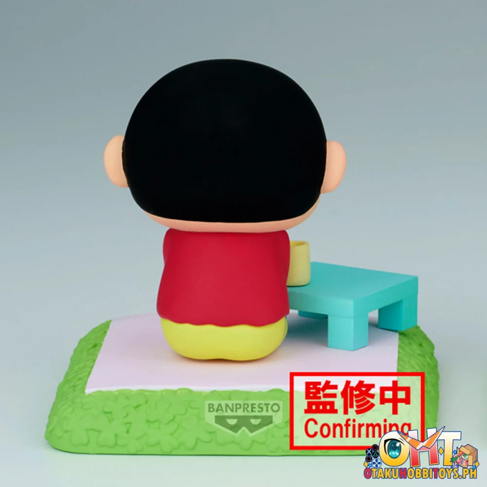 Banpresto Crayon Shinchan Nakayoshi Memories-play House-with Nene-chan(a:shinnosuke) Prize Figure