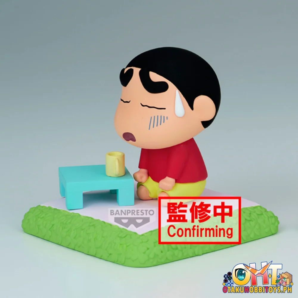 Banpresto Crayon Shinchan Nakayoshi Memories-play House-with Nene-chan(a:shinnosuke) Prize Figure