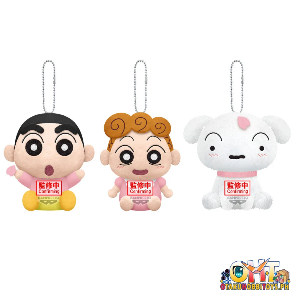 Banpresto Crayon Shinchan Plush Flower Color Ver. - Plush Doll Prize Figure