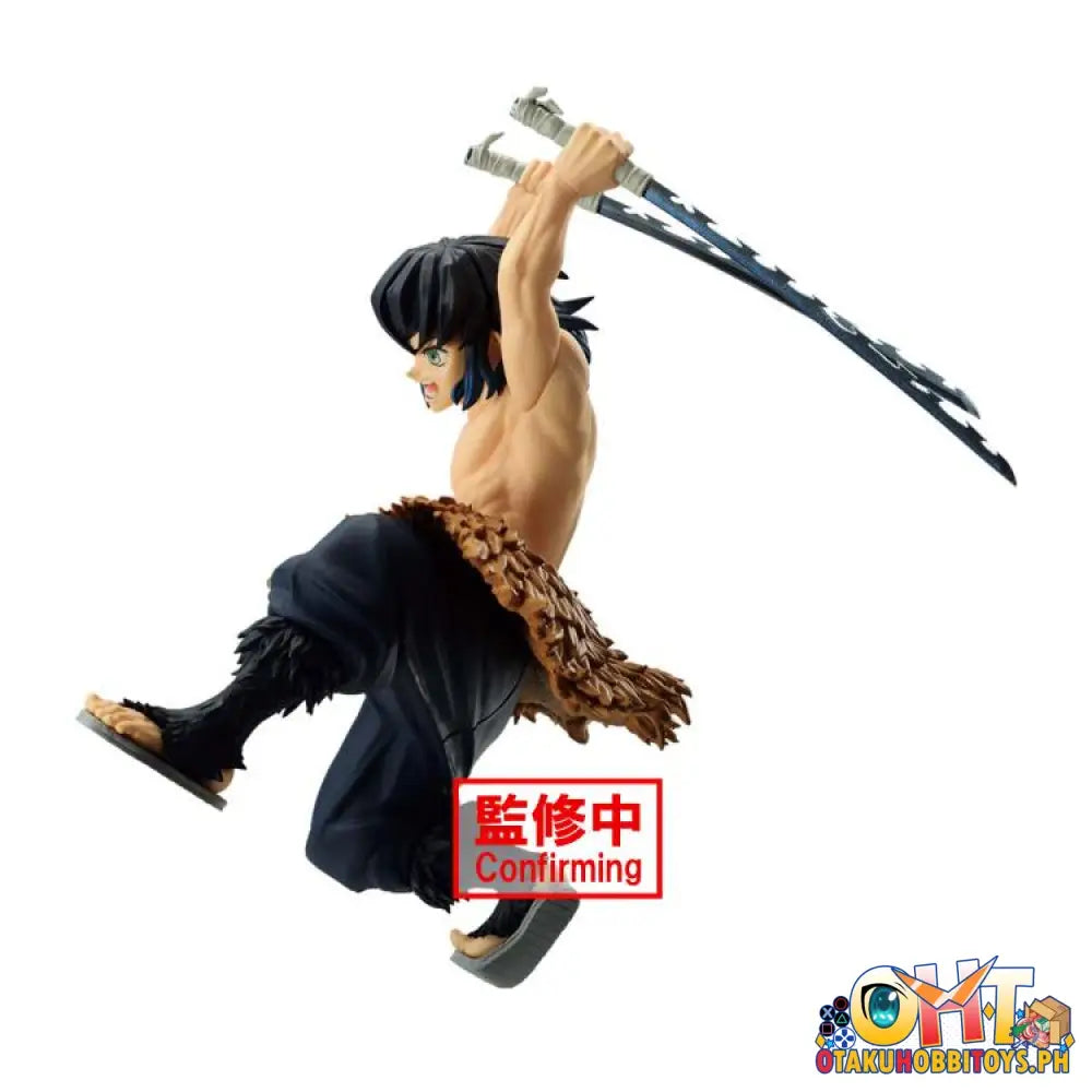 Banpresto Demon Slayer: Kimetsu No Yaiba Vibration Stars Inosuke Hashibira Prize Figure