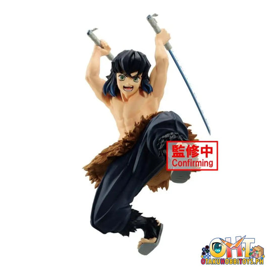 Banpresto Demon Slayer: Kimetsu No Yaiba Vibration Stars Inosuke Hashibira Prize Figure
