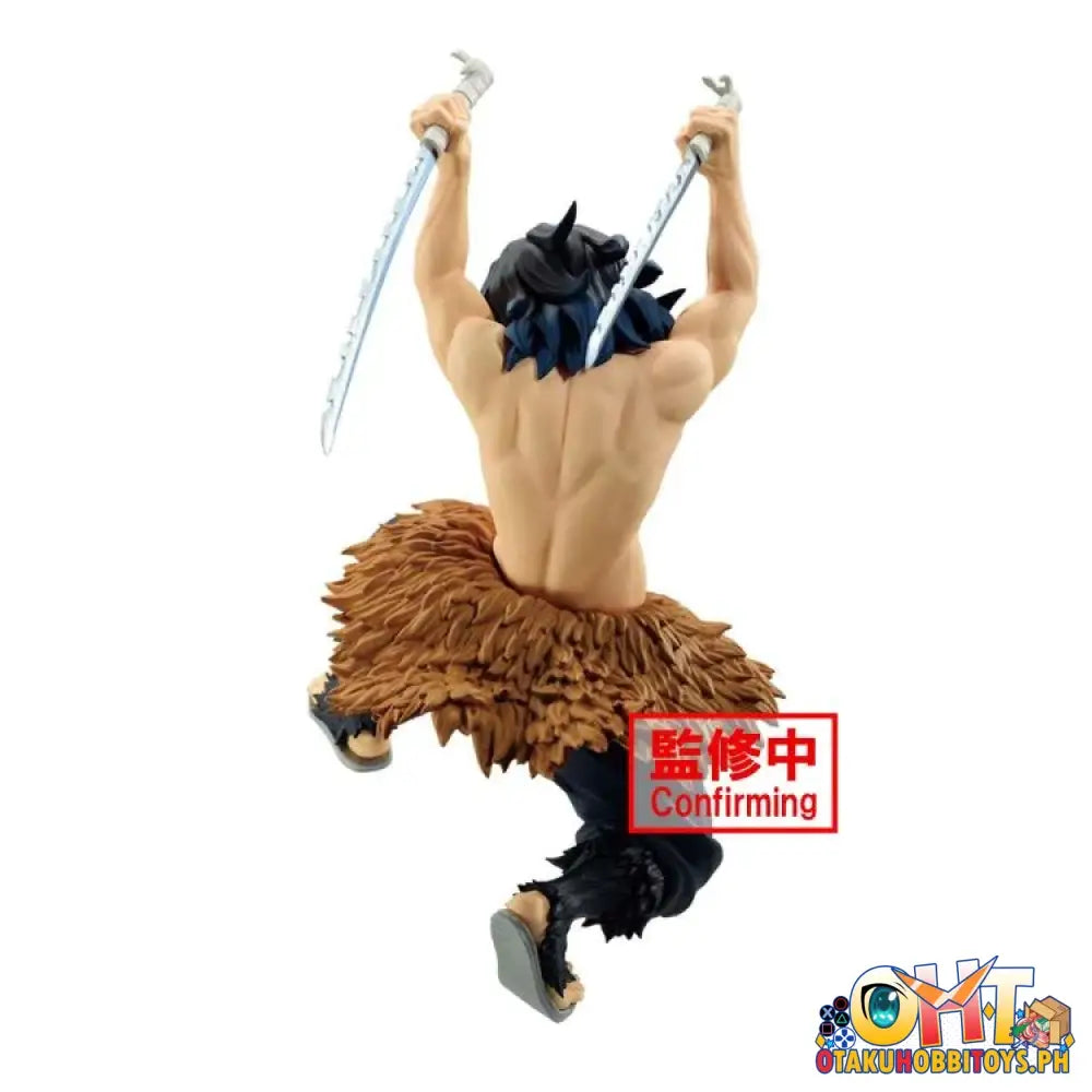 Banpresto Demon Slayer: Kimetsu No Yaiba Vibration Stars Inosuke Hashibira Prize Figure