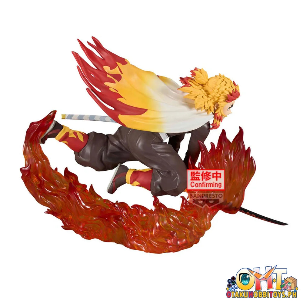 Banpresto Demon Slayer: Kimetsu No Yaiba Vibration Stars Plus-Kyojuro Rengoku- Prize Figure