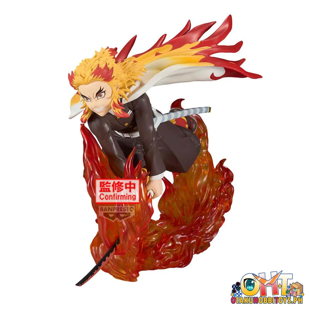 Banpresto Demon Slayer: Kimetsu No Yaiba Vibration Stars Plus-Kyojuro Rengoku- Prize Figure