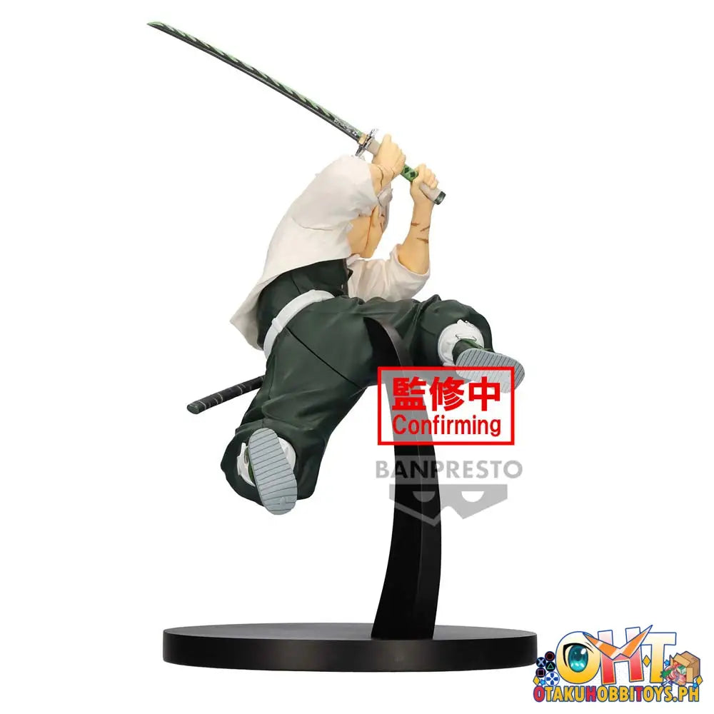 Banpresto Demon Slayer: Kimetsu No Yaiba Vibration Stars Sanemi Shinazugawa Prize Figure
