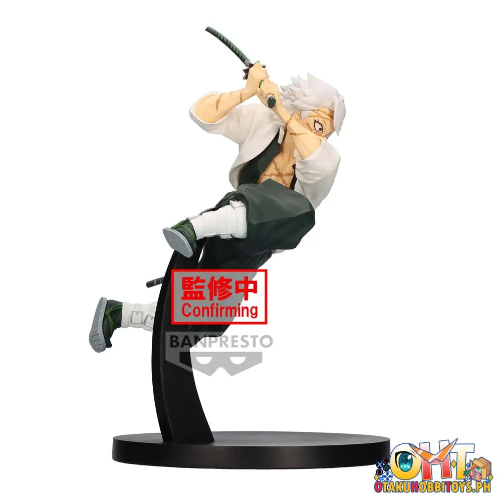 Banpresto Demon Slayer: Kimetsu No Yaiba Vibration Stars Sanemi Shinazugawa Prize Figure