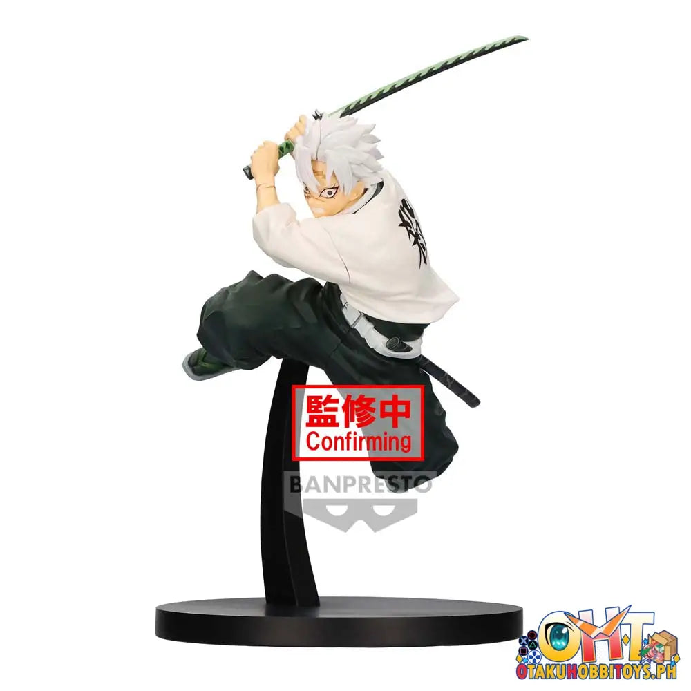 Banpresto Demon Slayer: Kimetsu No Yaiba Vibration Stars Sanemi Shinazugawa Prize Figure