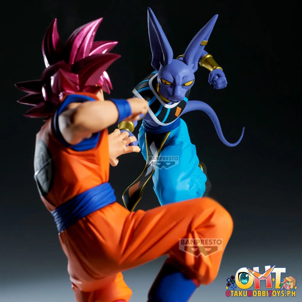 Banpresto Dragon Ball Super Match Makers Saiyan God Son Goku(Vs Beerus) Prize Figure