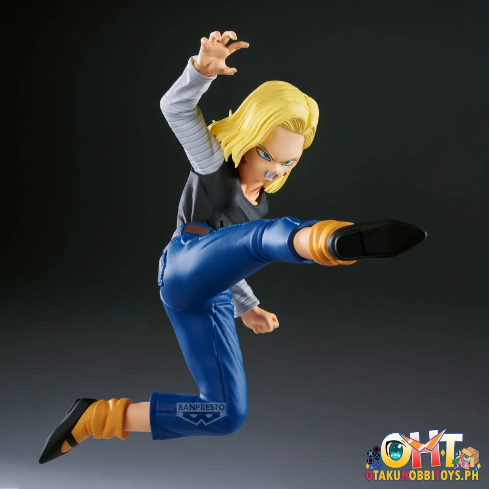 Banpresto Dragon Ball Z Match Makers Android 18 vs Mr. Satan (vs Mighty Mask) Prize Figure