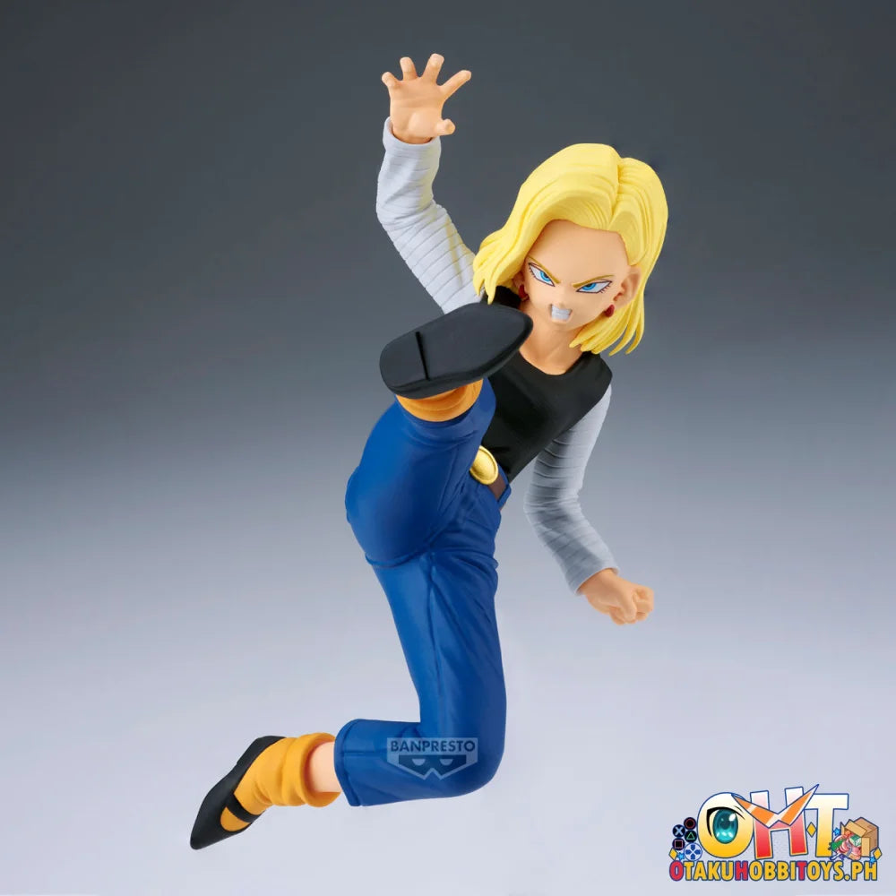 Banpresto Dragon Ball Z Match Makers Android 18 vs Mr. Satan (vs Mighty Mask) Prize Figure