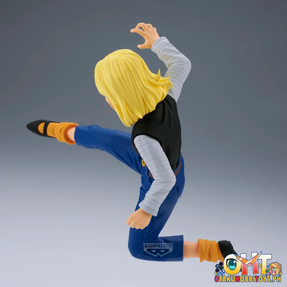Banpresto Dragon Ball Z Match Makers Android 18 vs Mr. Satan (vs Mighty Mask) Prize Figure