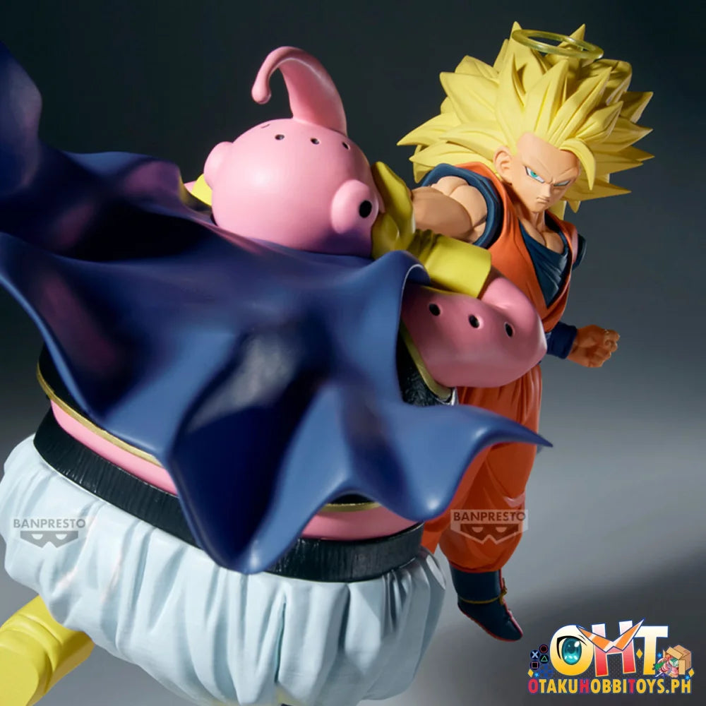 Banpresto Dragon Ball Z Match Makers Majin Buu(Vs Super Saiyan 3 Son Goku) Prize Figure