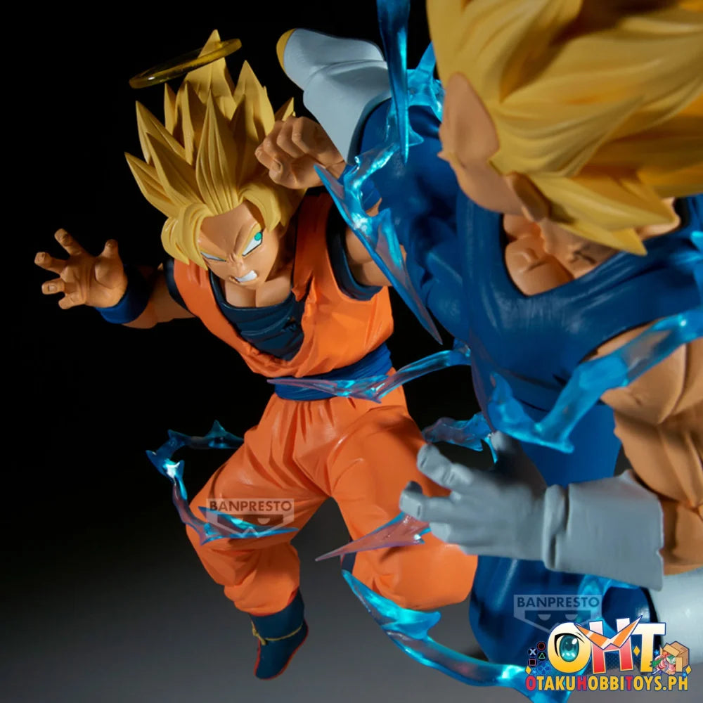 Banpresto Dragon Ball Z Match Makers Super Saiyan 2 Son Goku (vs Majin Vegeta) Prize Figure