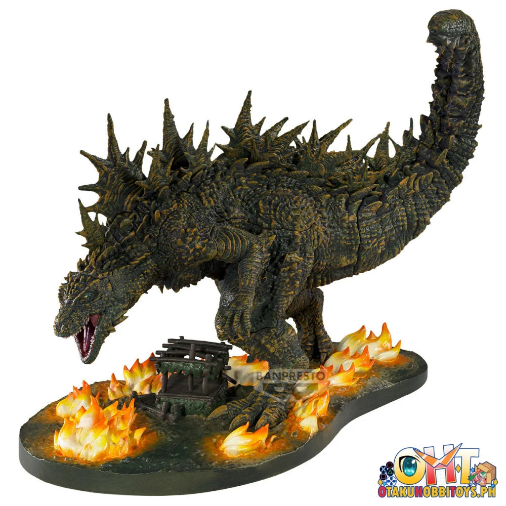 Banpresto Godzilla Minus One Art Vignette Godzilla(2023) Odo Island Attack Image Ver. Prize Figure