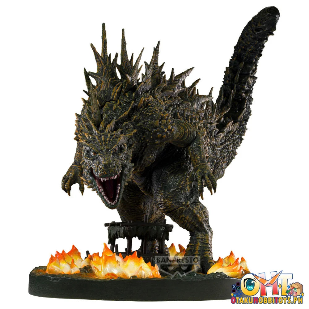 Banpresto Godzilla Minus One Art Vignette Godzilla(2023) Odo Island Attack Image Ver. Prize Figure