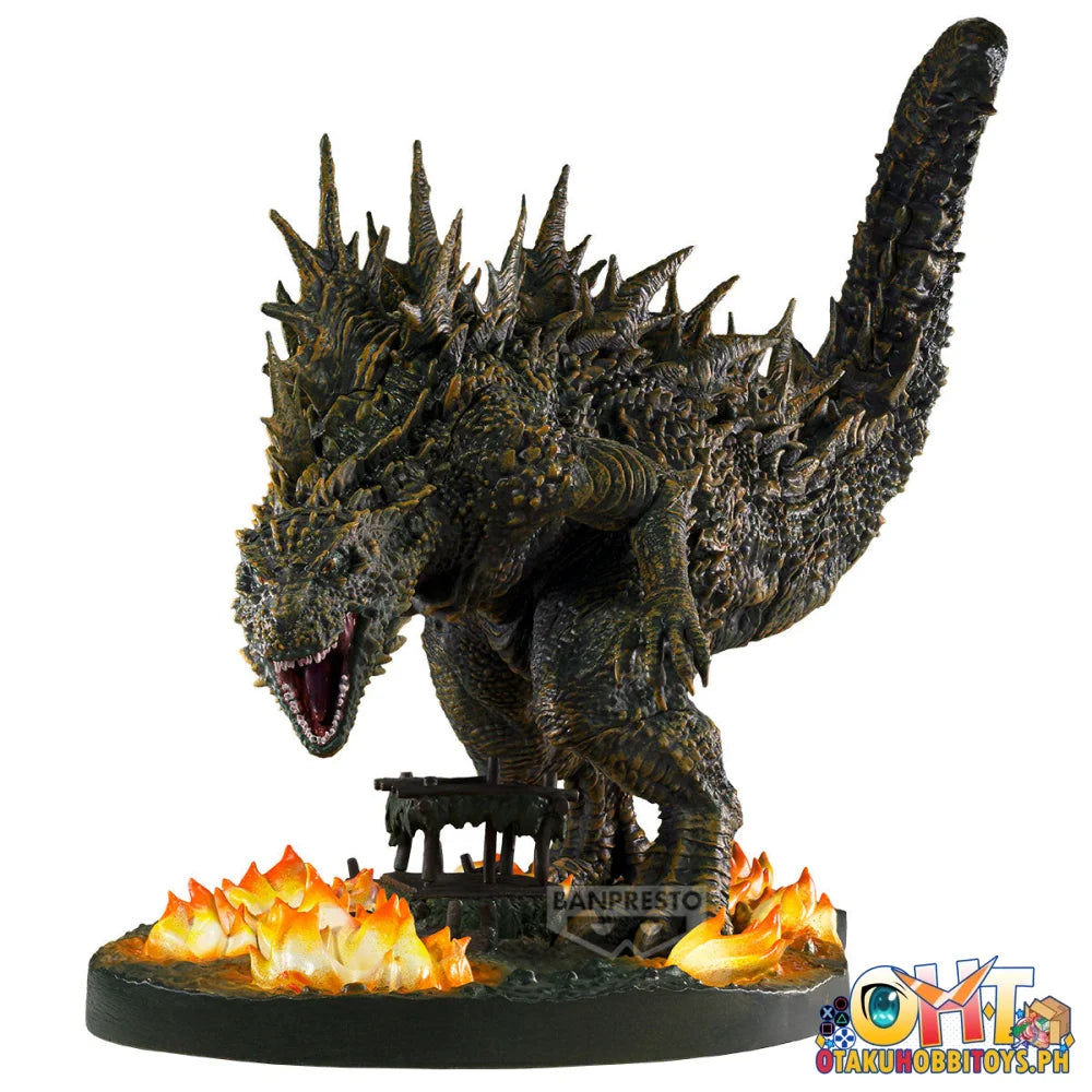 Banpresto Godzilla Minus One Art Vignette Godzilla(2023) Odo Island Attack Image Ver. Prize Figure