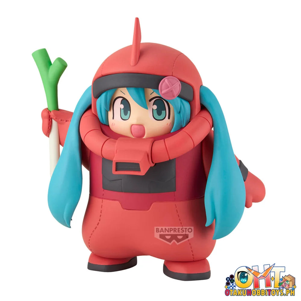 Banpresto Gundam 45th×hatsune Miku Figure Char’s Zaku Costume [hatsune Miku Ver.] Prize Figure