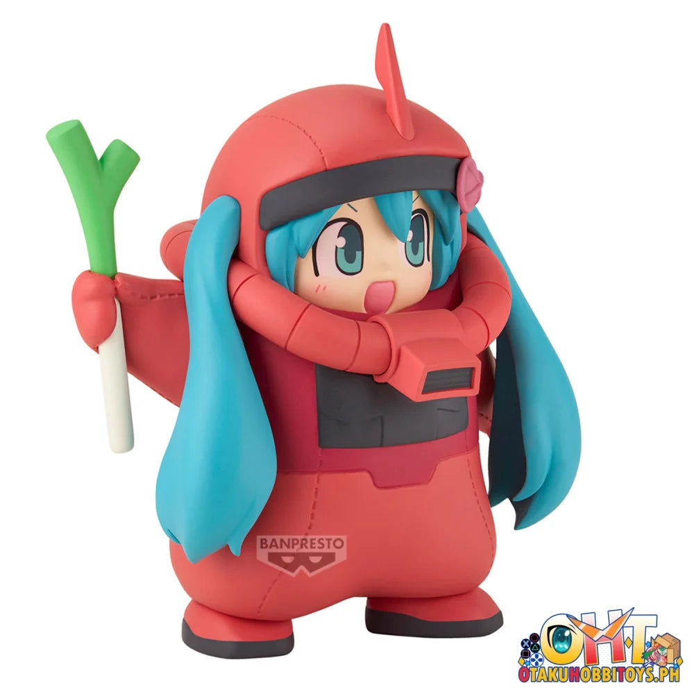 Banpresto Gundam 45th×hatsune Miku Figure Char’s Zaku Costume [hatsune Miku Ver.] Prize Figure