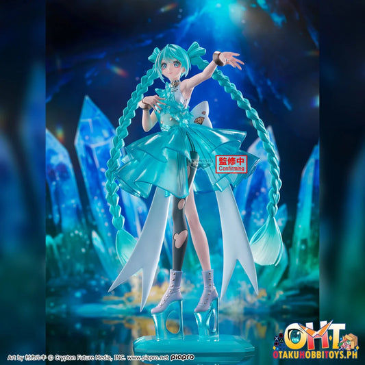 Banpresto Hatsune Miku Banpresto Evolve Clearluxe-emeraldgem-figure Prize Figure