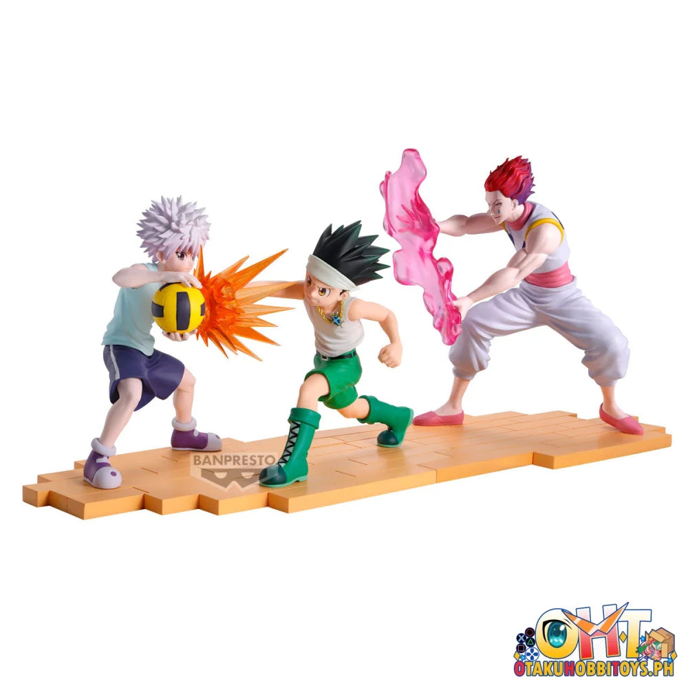 Banpresto Hunter×hunter Figure-gon / Killua / Hyskoa-g.i.arc Set of 3 Prize Figure