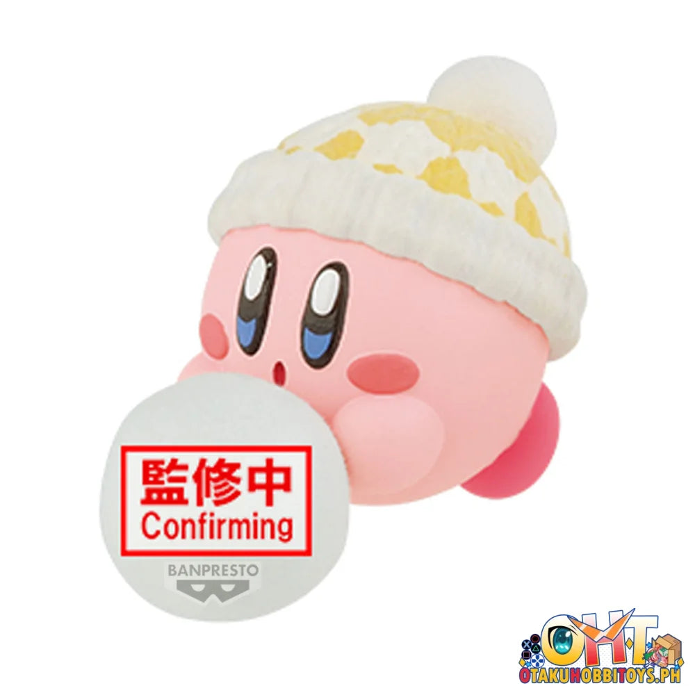 Banpresto Kirby Fluffy Puffy Mine-play in the Snow-(a:kirby) Prize Figure