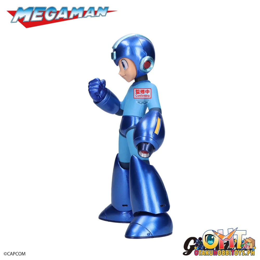 Banpresto Mega Man Grandista-mega Man-metallic Color Ver. Prize Figure