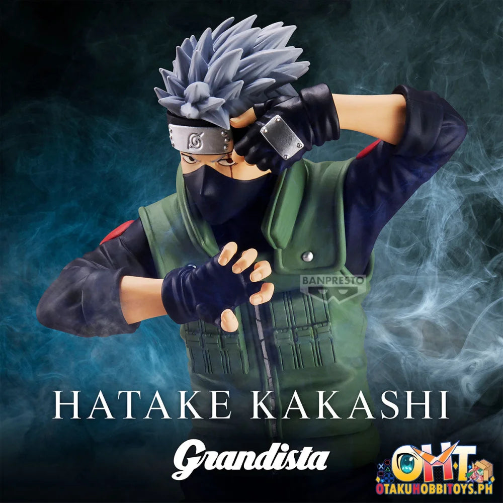 Banpresto Naruto Shippuden Grandista-Hatake Kakashi- Prize Figure