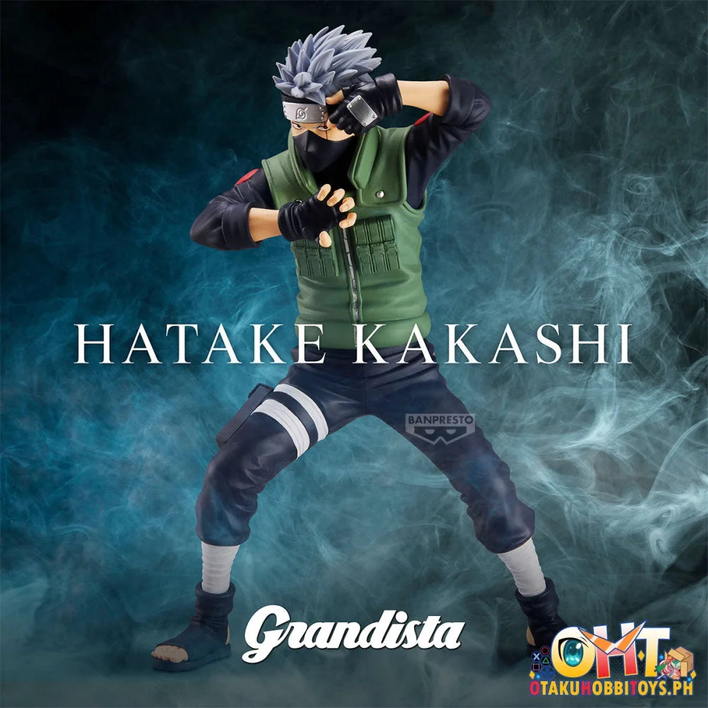 Banpresto Naruto Shippuden Grandista-Hatake Kakashi- Prize Figure