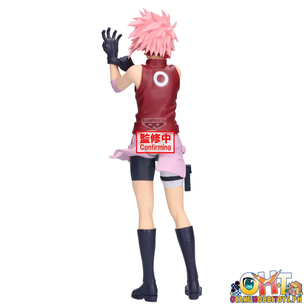 Banpresto Naruto Shippuden Grandista-sakura Haruno & Sasuke Uchiha-(a:sakura Haruno) Prize Figure