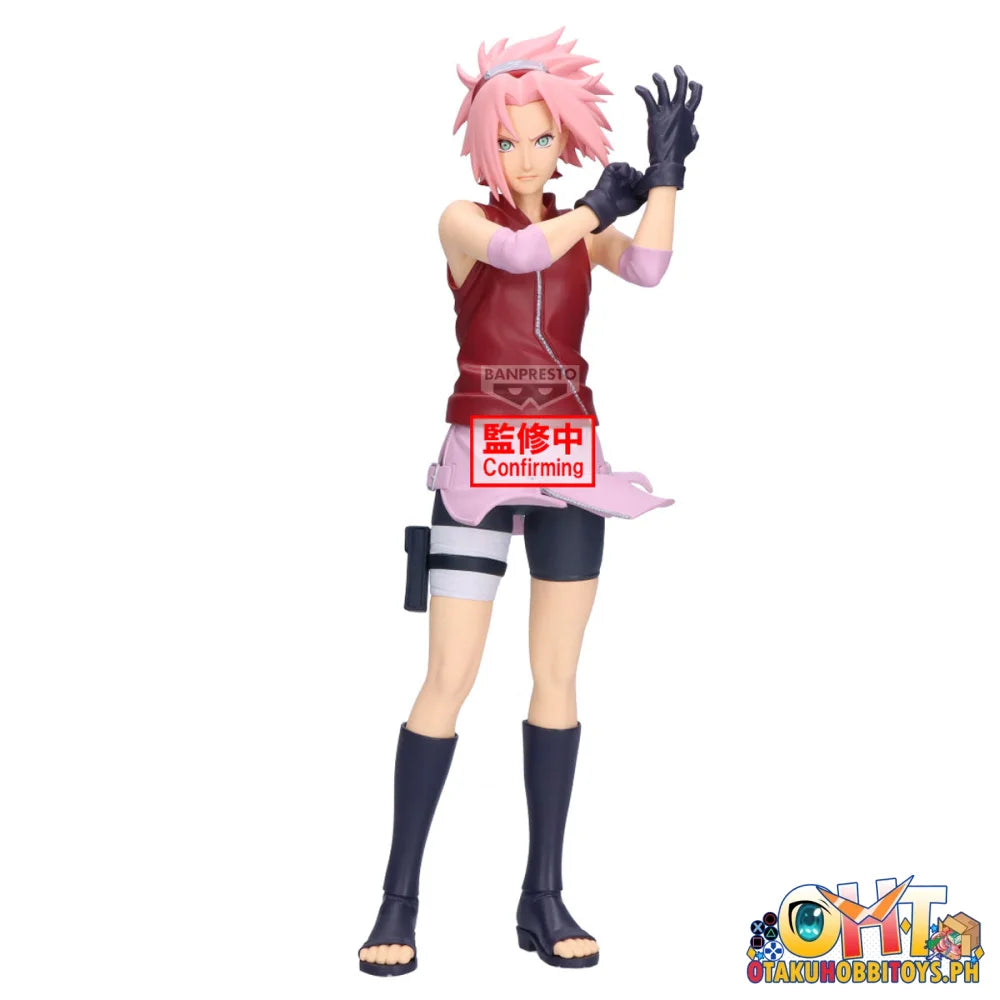 Banpresto Naruto Shippuden Grandista-sakura Haruno & Sasuke Uchiha-(a:sakura Haruno) Prize Figure