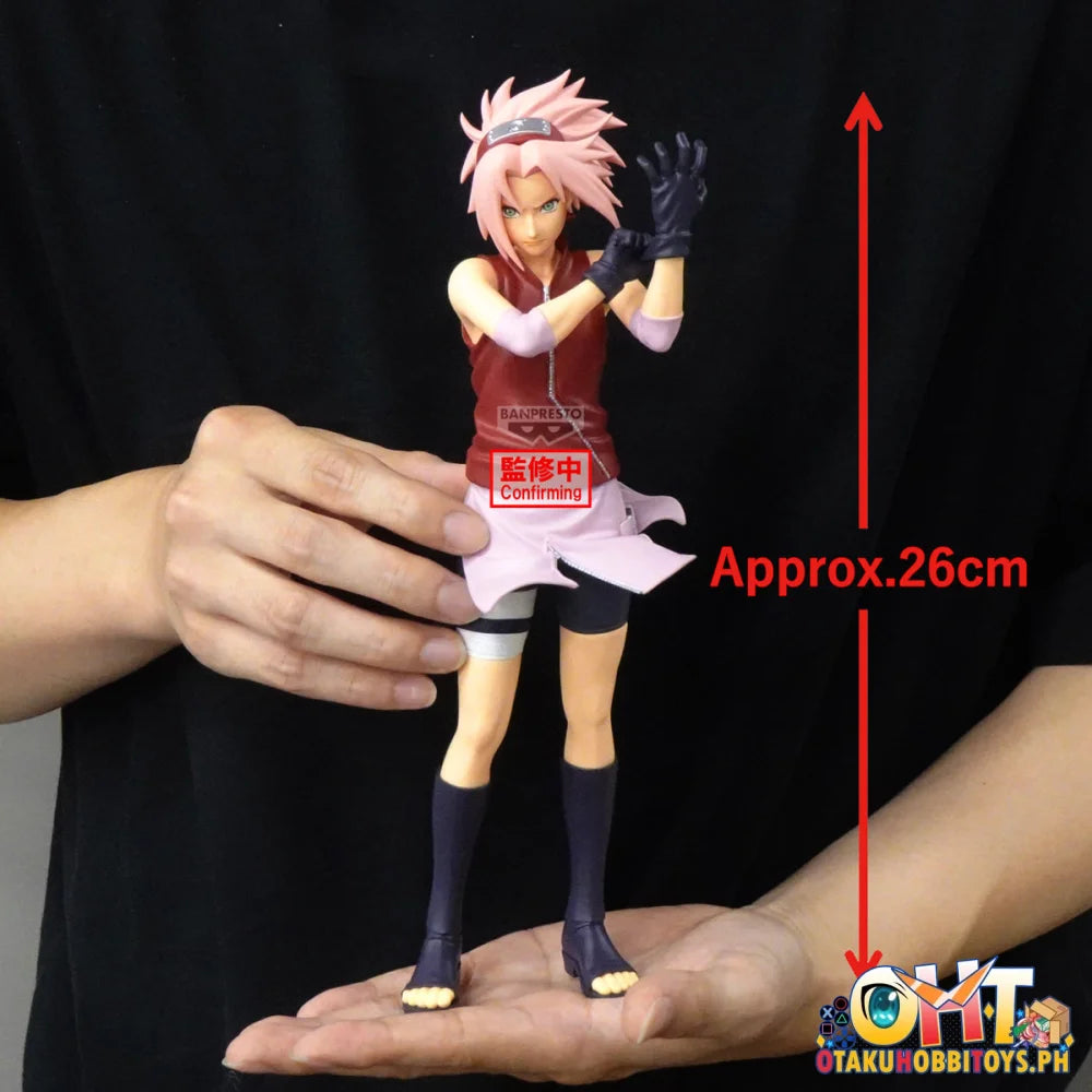 Banpresto Naruto Shippuden Grandista-sakura Haruno & Sasuke Uchiha-(a:sakura Haruno) Prize Figure