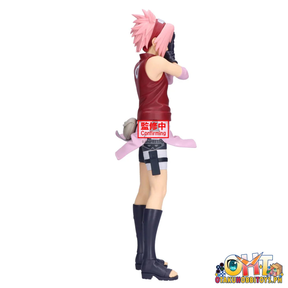 Banpresto Naruto Shippuden Grandista-sakura Haruno & Sasuke Uchiha-(a:sakura Haruno) Prize Figure