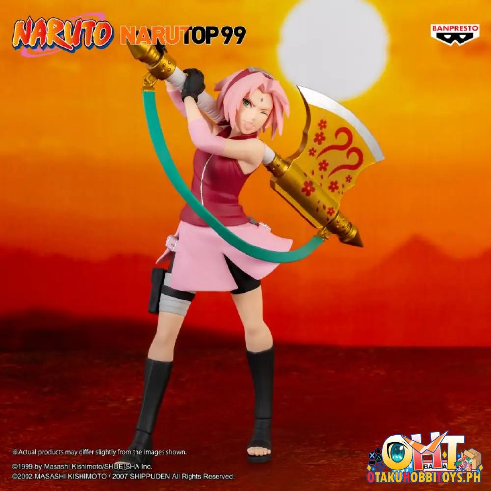 Banpresto Naruto: Shippuden Narutop99 Sakura Haruno Prize Figure