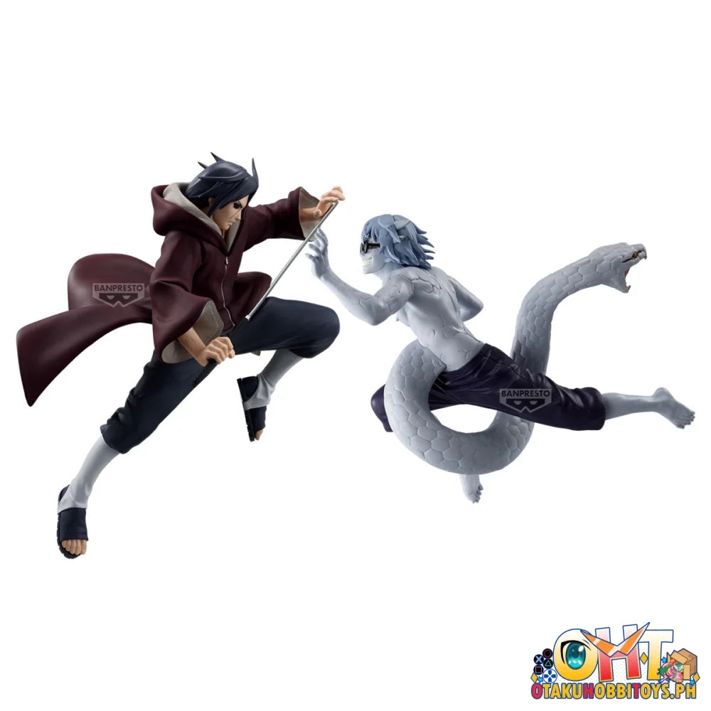Banpresto Naruto Shippuden Vibration Stars-itachi Uchiha- Iii + Kabuto Yakushi (Set of 2) Prize Figure