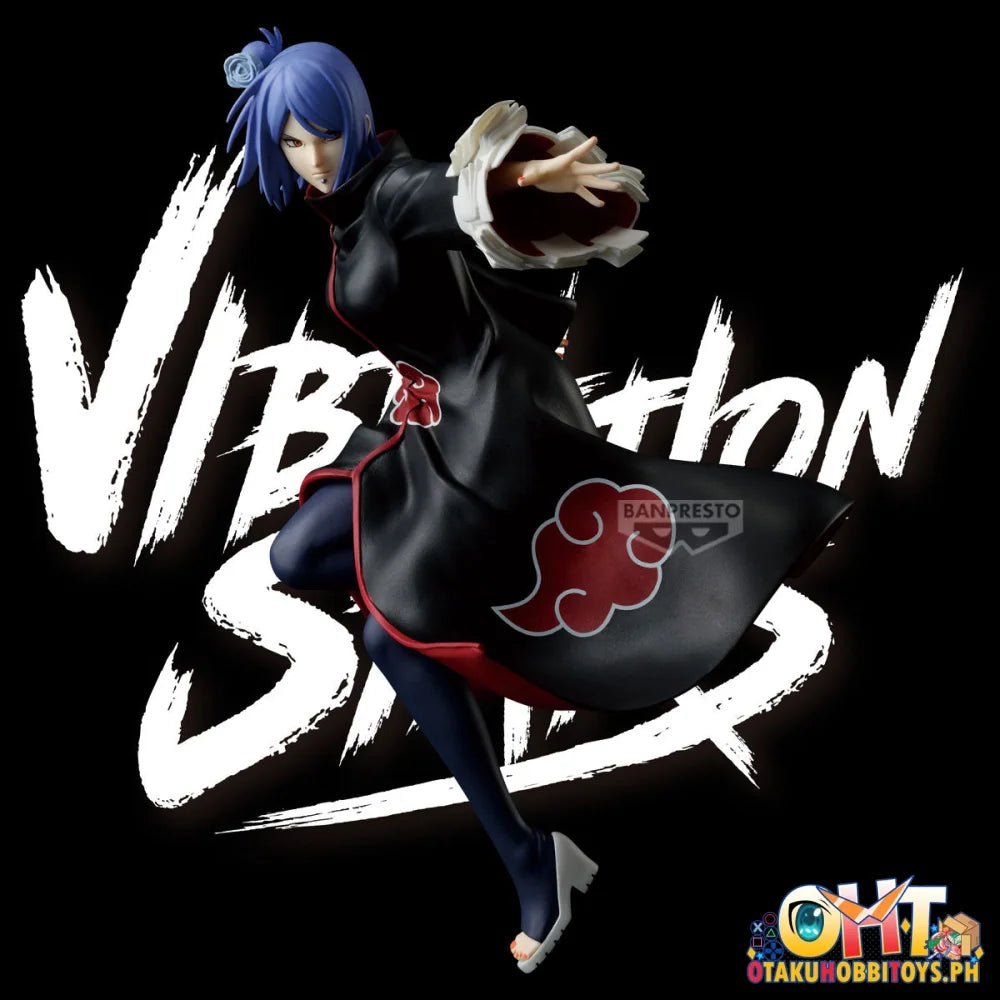 Banpresto Naruto Shippuden Vibration Stars-Tobi & Konan-(B:konan) Fashion Doll