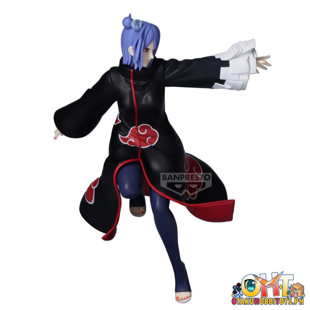 Banpresto Naruto Shippuden Vibration Stars-Tobi & Konan-(B:konan) Fashion Doll
